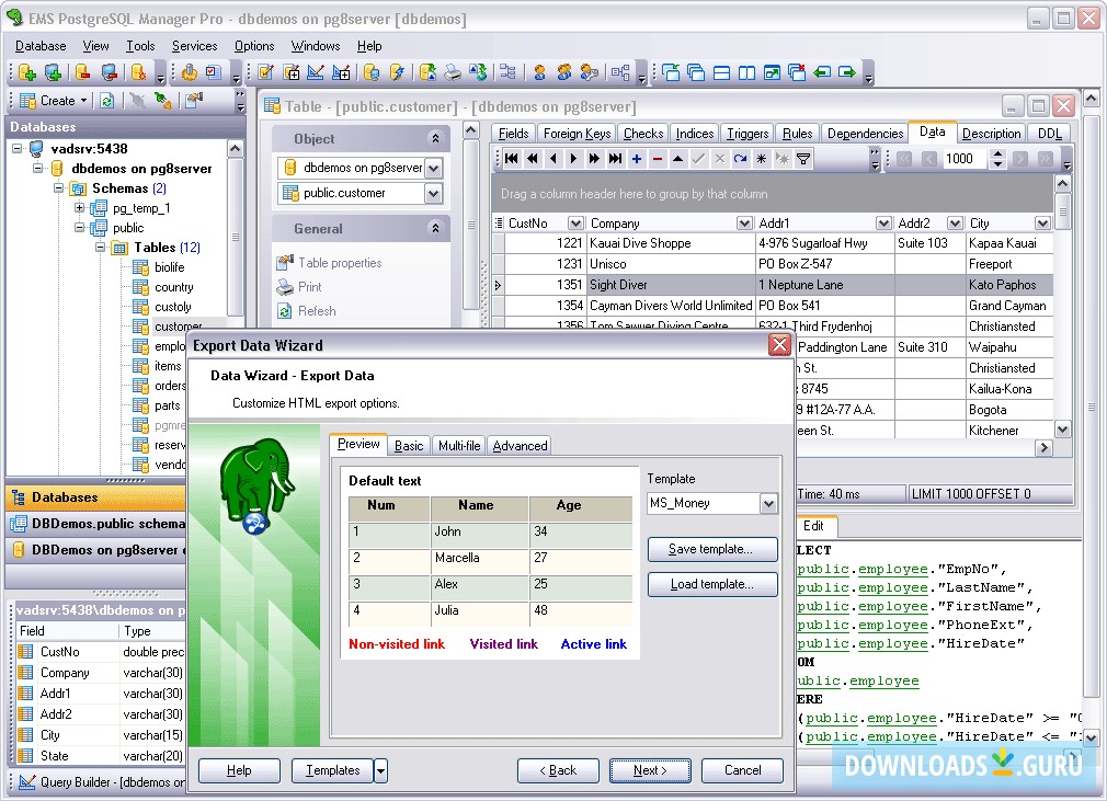 EMS SQL Manager 2005 for PostgreSQL