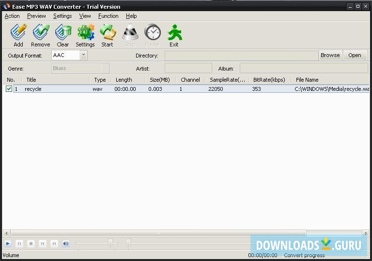 Ease MP3 WAV Converter