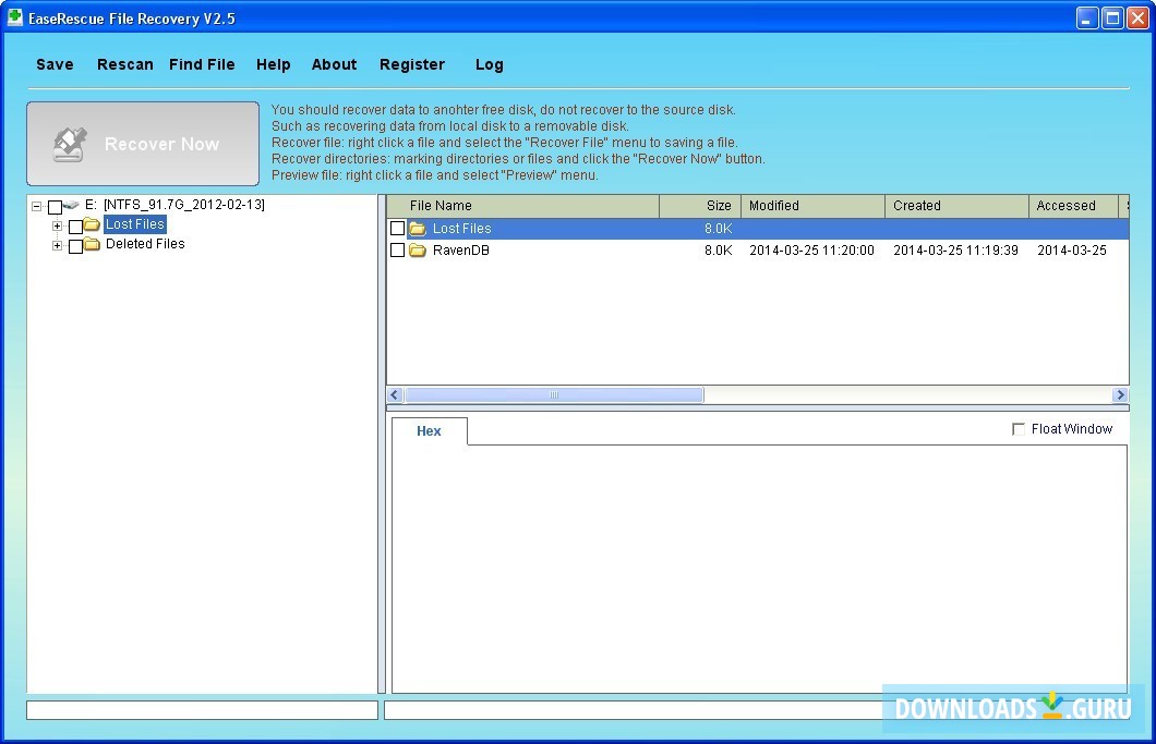 EaseRescue File Recovery