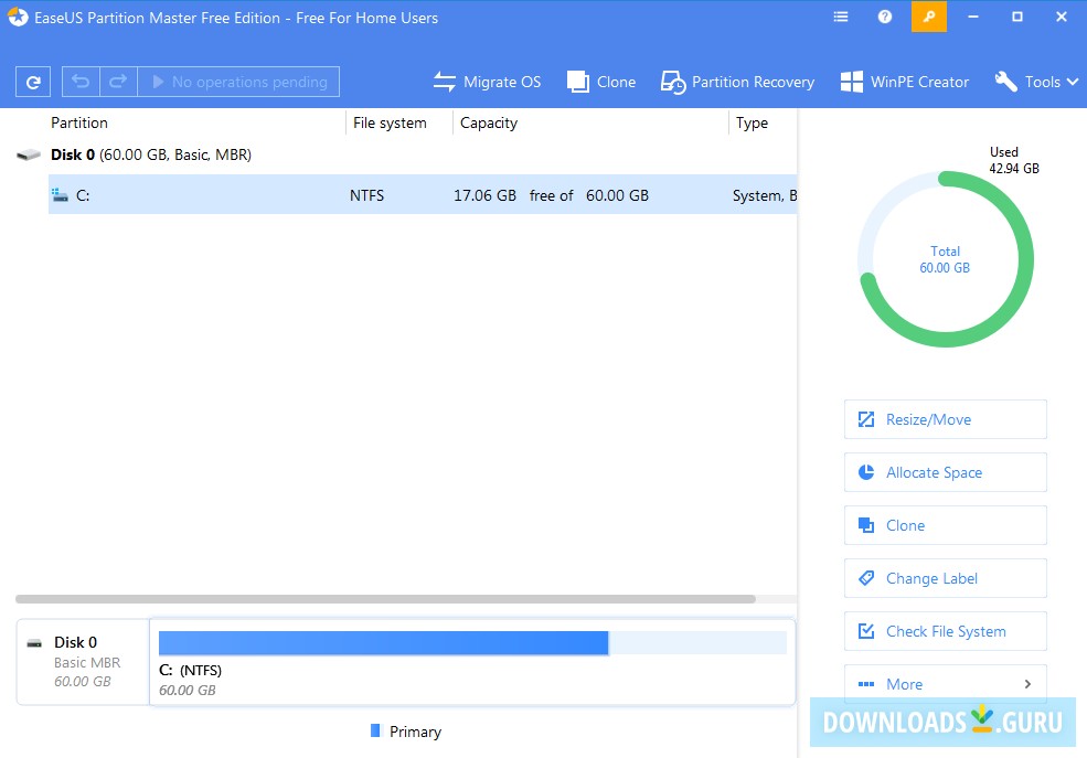 download the new for windows EASEUS Partition Master 17.8.0.20230627