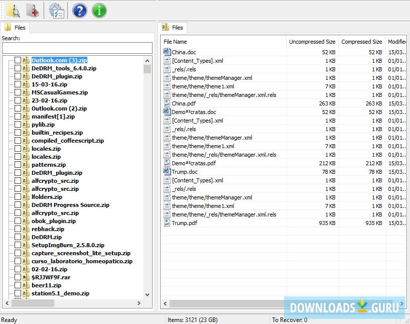 Easy Archive Recovery