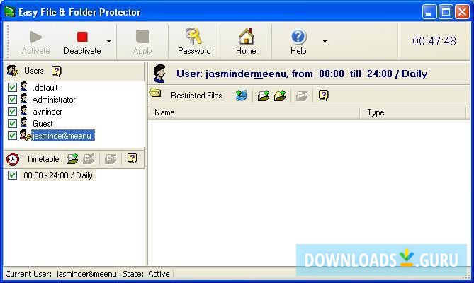 folder protector for windows 10