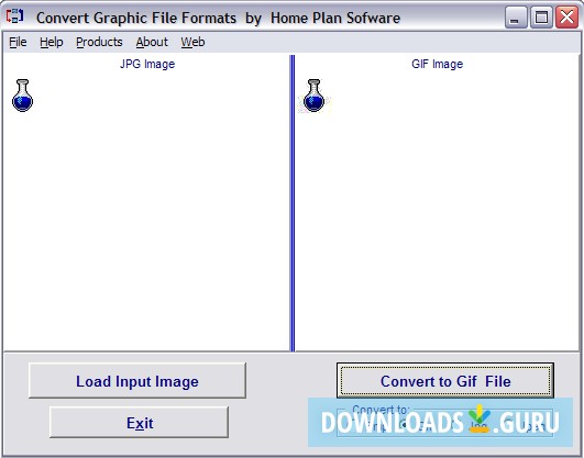 JPG to GIF conversion