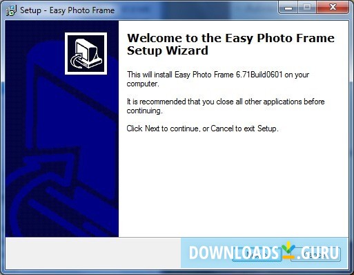 Setup Wizard