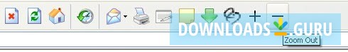 Easy Read buttons on the right of the toolbar