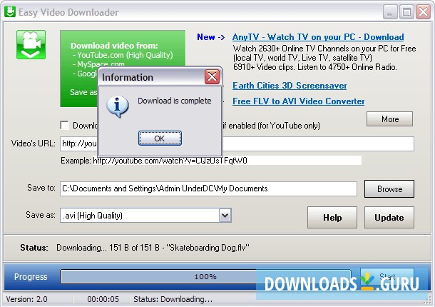 easy youtube video downloader express