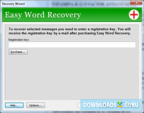 Easy Word Recovery