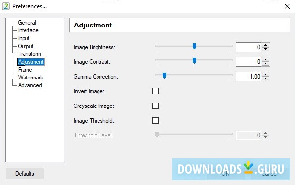 Adjust Image