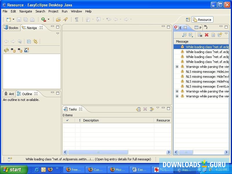 A Complete overview of EasyEclipse Desktop Java 1.3