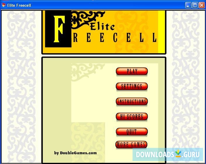 Main menu