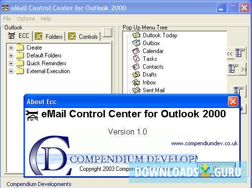 Email Control Center