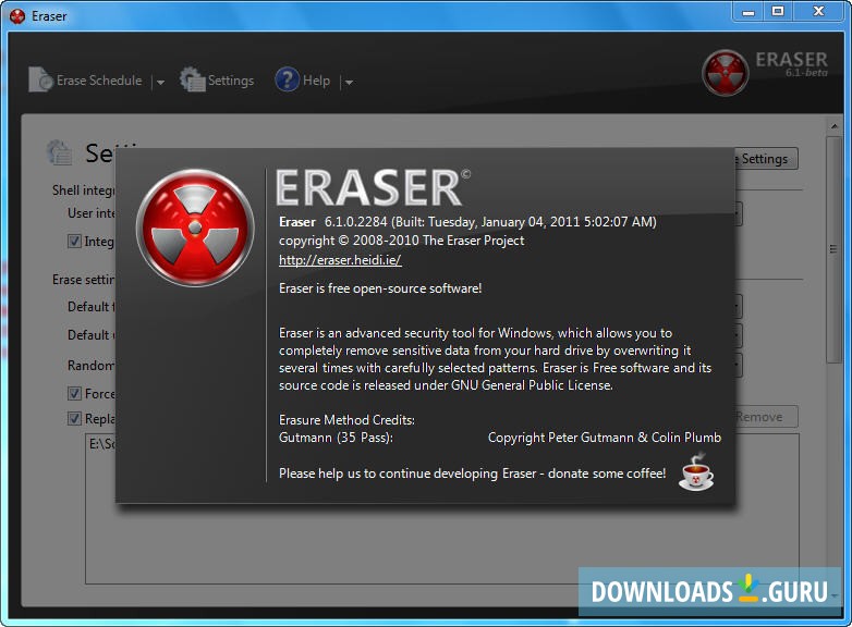 eraser windows download
