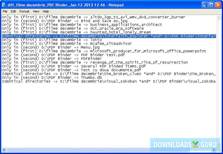 examdiff pro free file diff