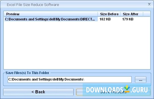 Excel File Size Reduce Software