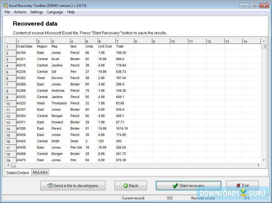 Magic Excel Recovery 4.6 free instal