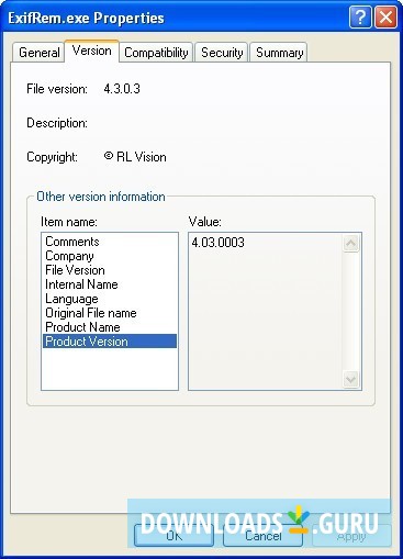 download the last version for windows Exif Pilot 6.22