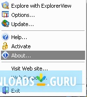 The program context menu from Taskbar
