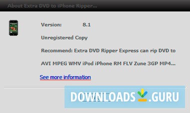 Extra DVD to iPhone Ripper