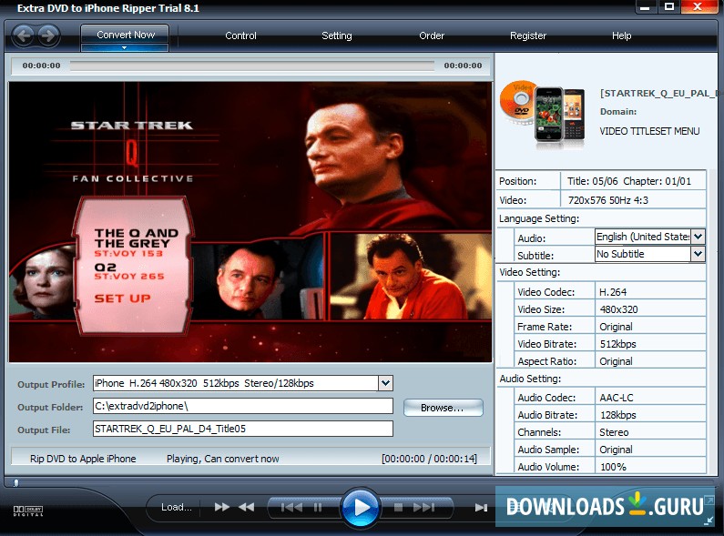 Extra DVD to iPhone Ripper