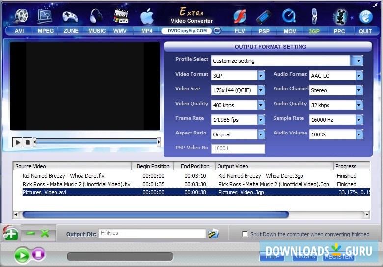 Conversion in Progress