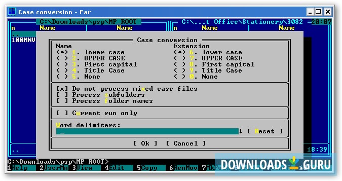 An interesting plugin: the Case Conversion