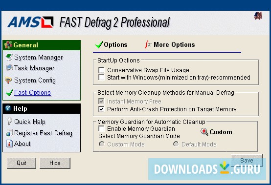 FAST Defrag Professional
