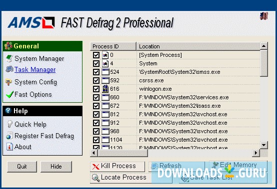 FAST Defrag Professional