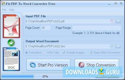 Conversion in Progress