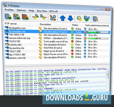 FTPGetter Professional