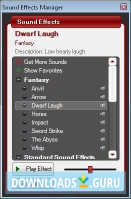 List of Sound Effects