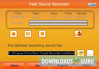 Fast Sound Recorder