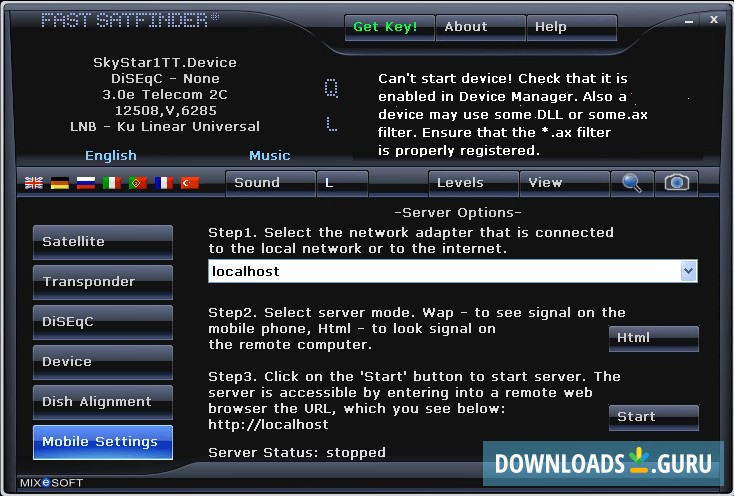 FastSatfinder