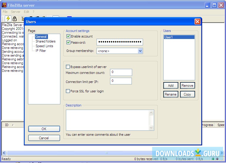 download filezilla server