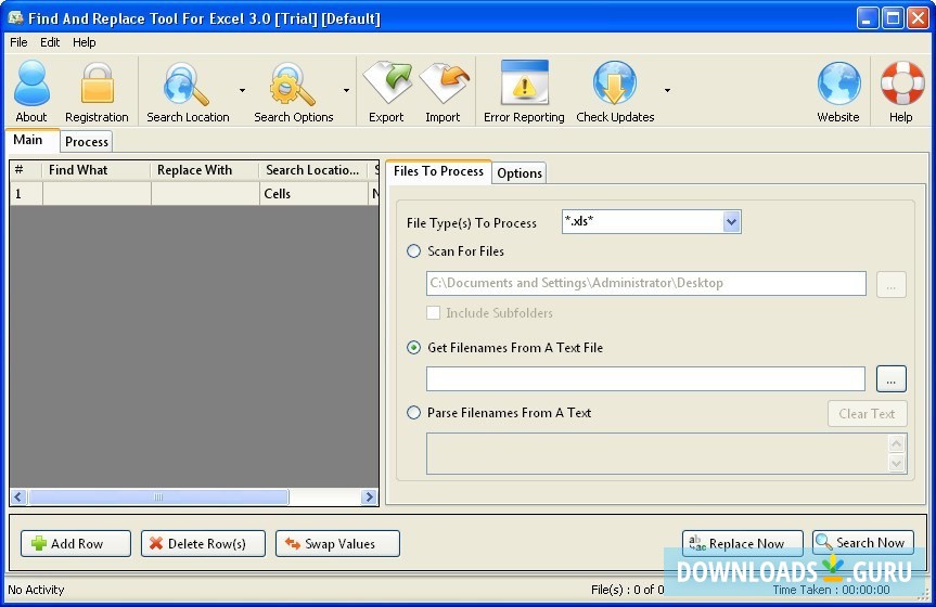 Find and Replace Tool for Excel