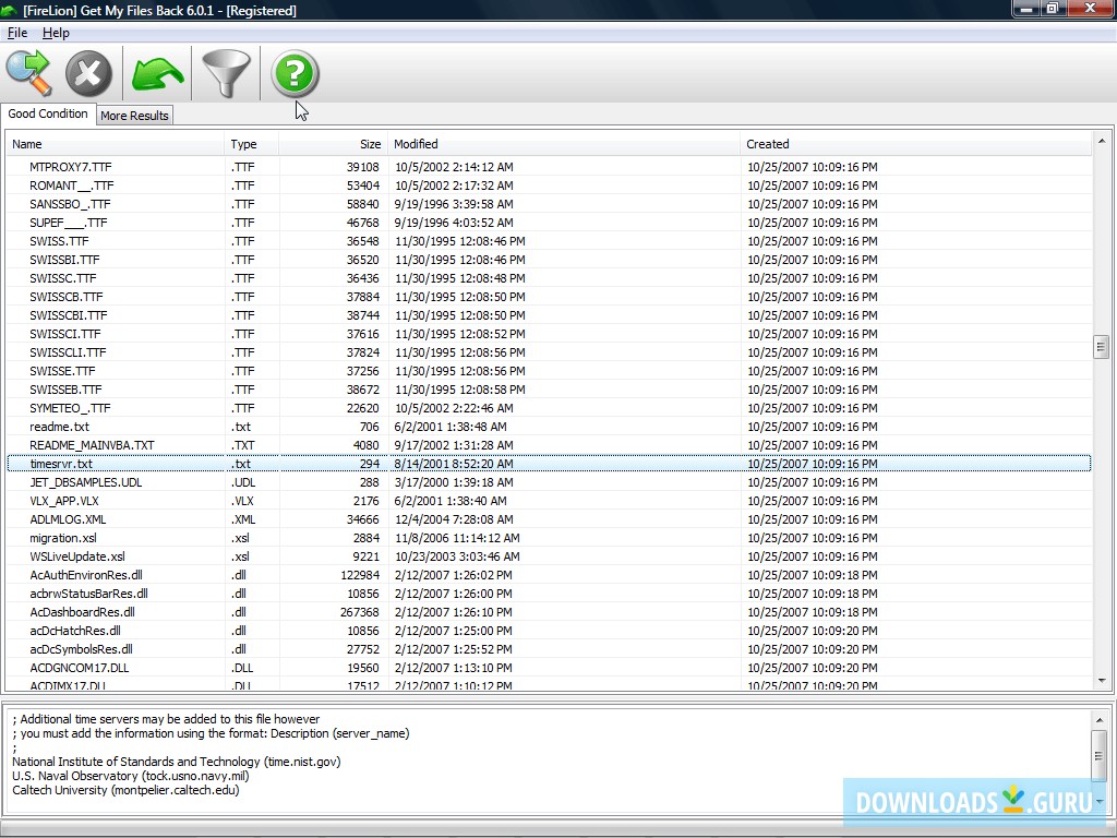 [FireLion] Get My Files Back