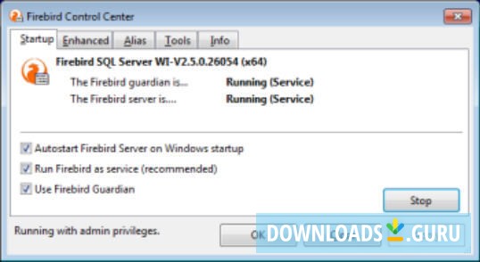 Firebird Control Center