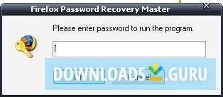 Firefox Password Recovery Master