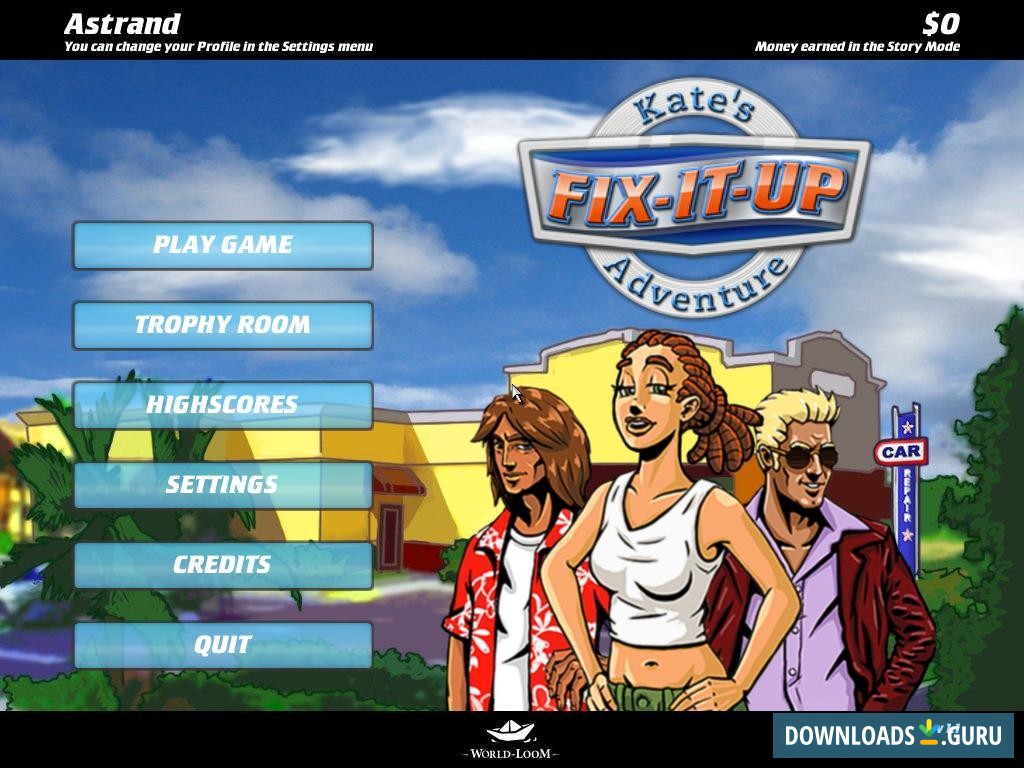 Fix-it-up: Kate's Adventure