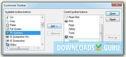Flash and Pictures Switcher