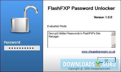 FlashFXP Password Unlocker