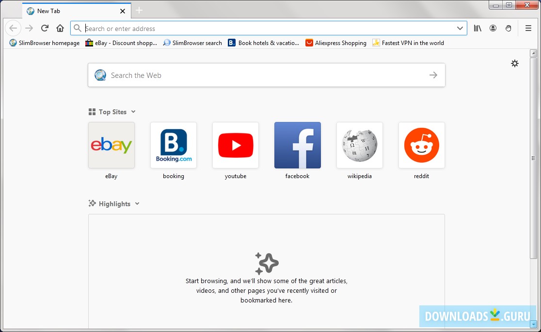 Slim Browser 18.0.0.0 download the new version for windows