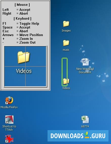 Capturing a region on screen