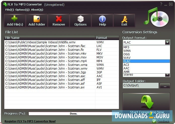 download video to audio converter for pc free