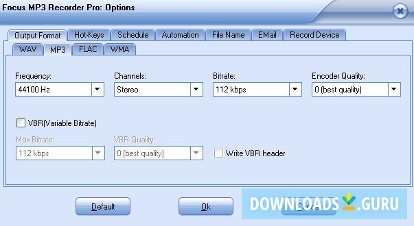 Focus MP3 Recorder Pro