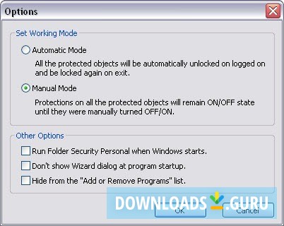 Folder Security Personal