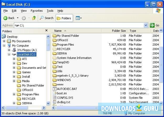 Folder Size for Windows