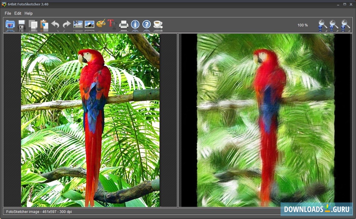FotoSketcher