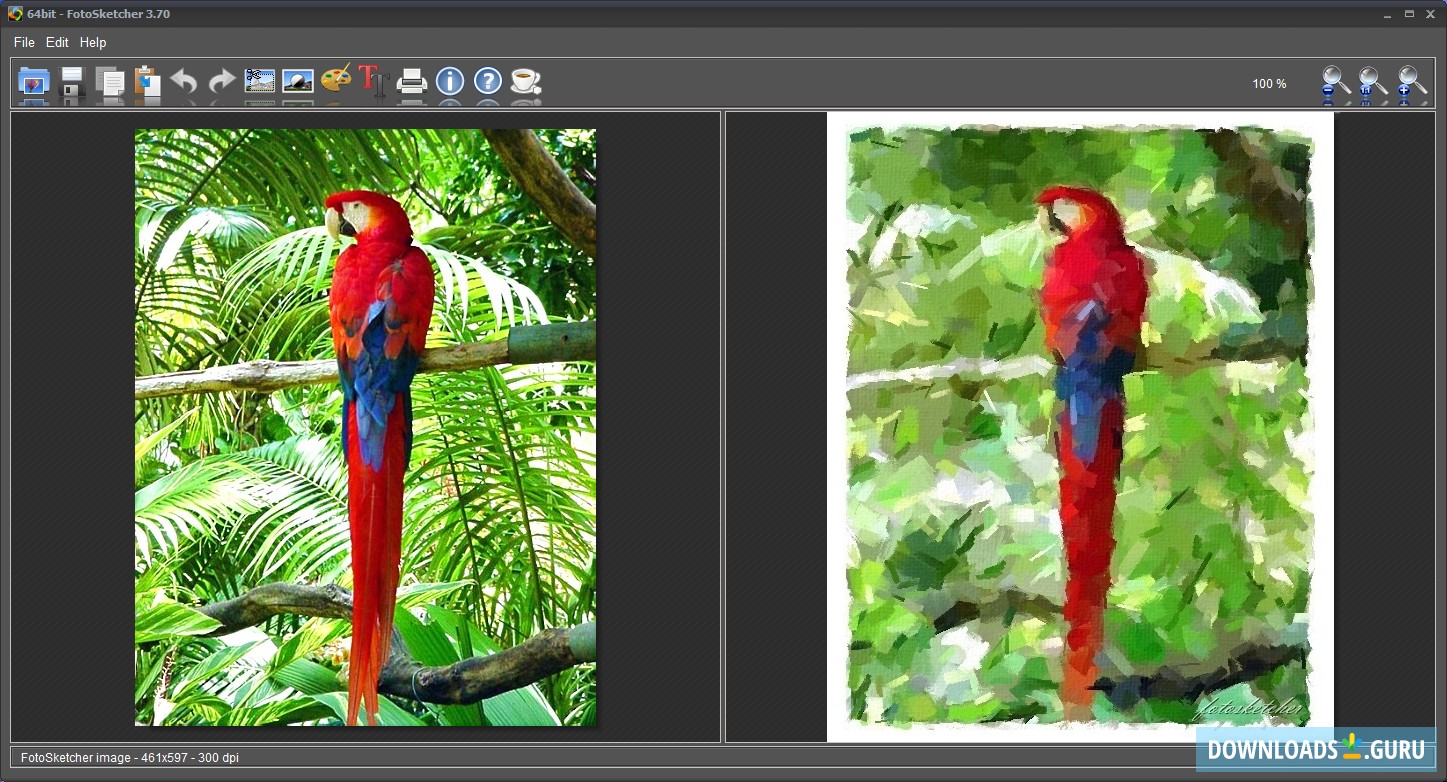 FotoSketcher