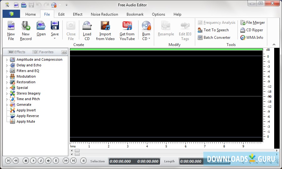 free audio editor windows