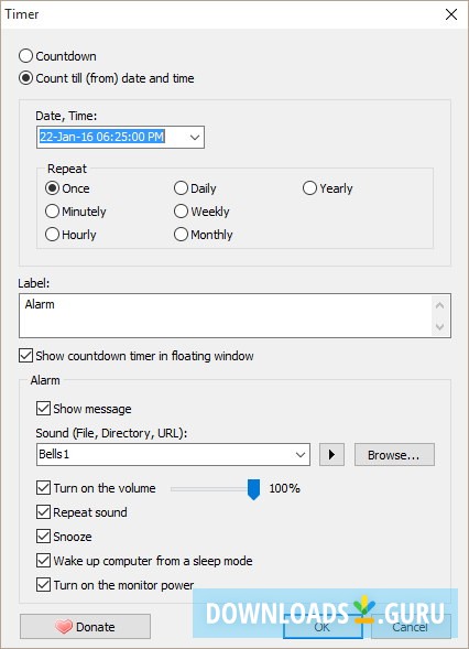 countdown timer program windows 7